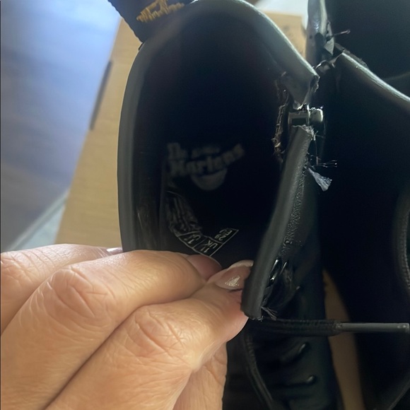 Dr. Martens Black Leather Boots - Picture 5 of 7